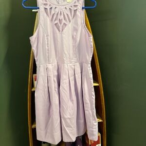 Everly Lavender Sleeveless Midi Dress